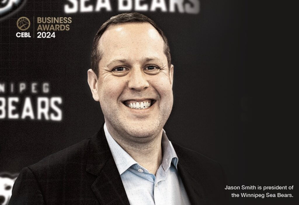 JASON SMITH NAMED 2024 CEBL EXECUTIVE OF THE YEAR – Manitoba Inc.