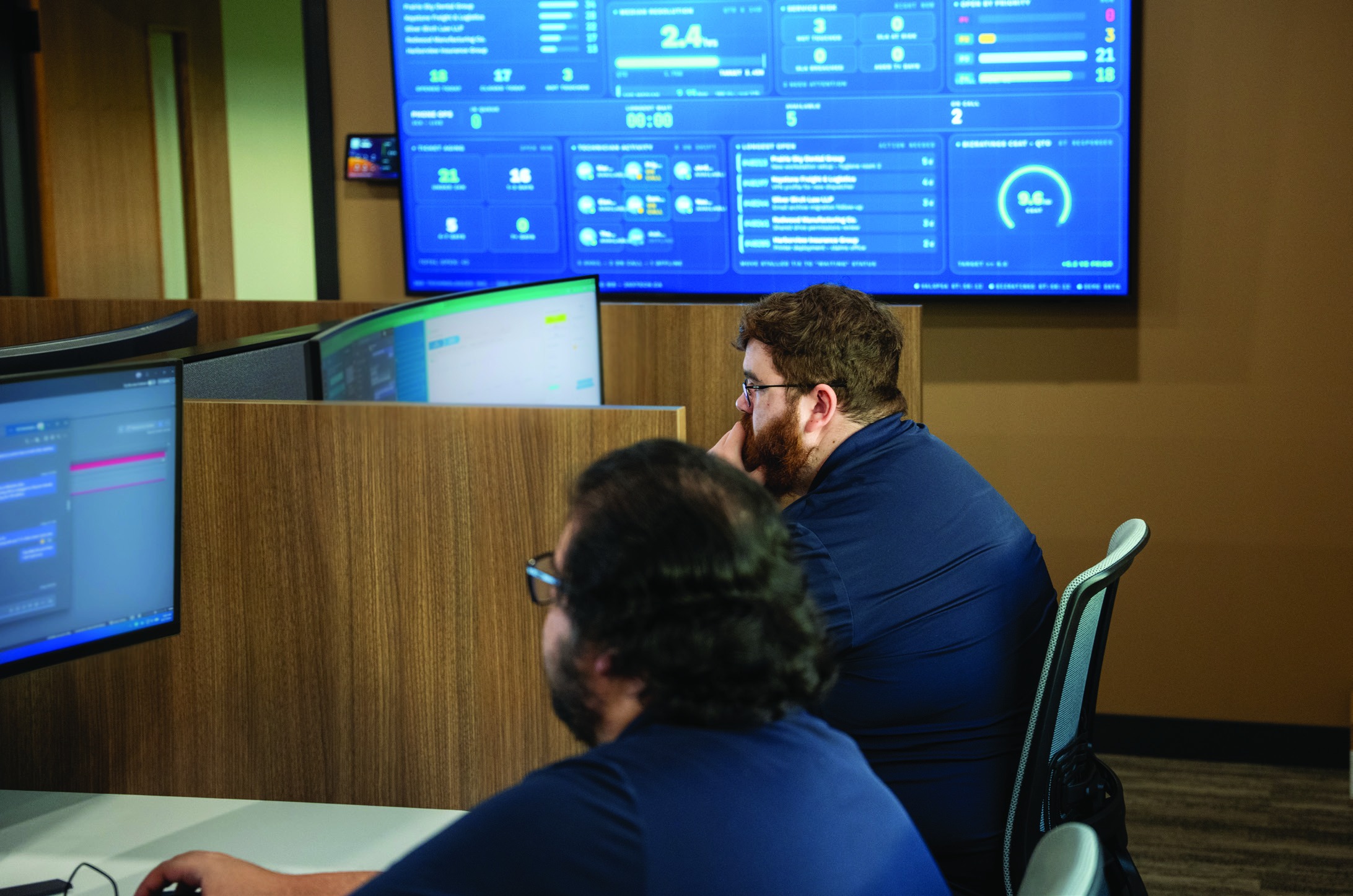365 Technologies employees work in the company’s 5,000-square-foot office in southeast Winnipeg.